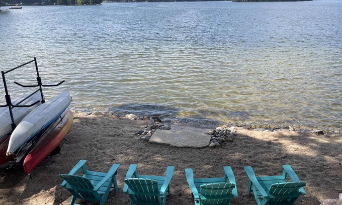 Mayfield Cabin | Enjoy 200 Feet of Private Frontage on Spider Lake