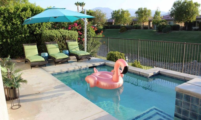 Indio House | Entire Bungalow w/Private Pool Near Palm Springs!