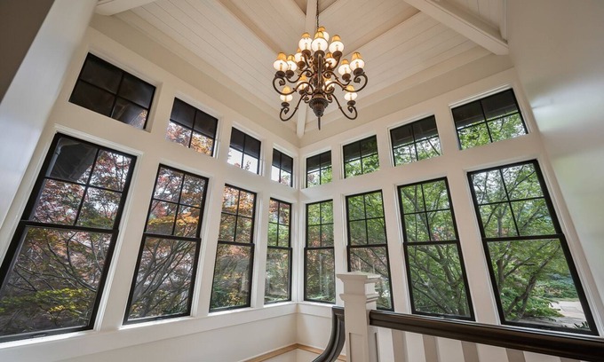Mill Spring House | Escape at Bright's Creek Reserve: Large 5 BR Home w/ Mountain Views and Private Pool!