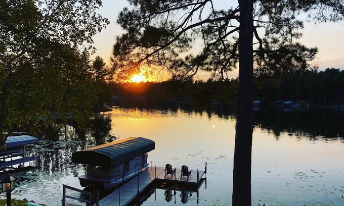 Crosslake Cottage | Escape to Birch Narrows Cottage on The Whitefish Chain/Includes Guest Cabin