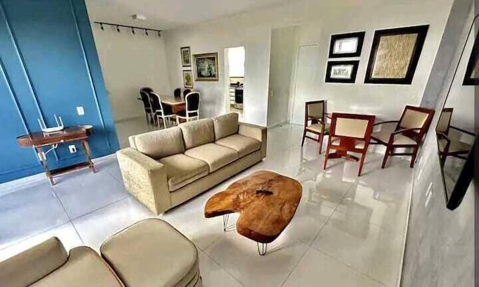 Praia do Futuro I Apartment | Espaço amplo com Vista Mar