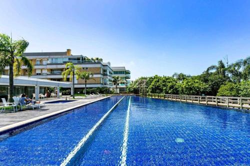 Campeche Norte Apartment | Essence Life Residence com Vista Mar, apartamento completo com 2 quartos em Condomínio Clube a 100 metros da Praia do Campeche, Florianópolis