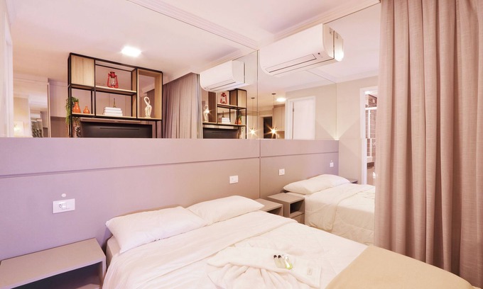 Bigorrilho Apartment | Estúdio Moderno Ap 56 Vida no Soho