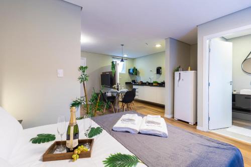 Santos Apartment | Estúdios Completos no Gonzaga com AC, Canal 3, Vila Belmiro, Unifesp