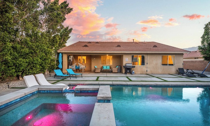 Desert Hot Springs House | Estrella Escape, Pool, Spa & Game Room Fun