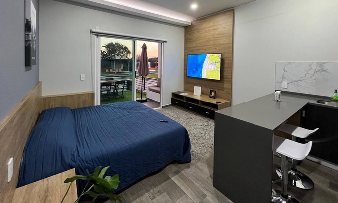 Oaxtepec Apartment | Estudio con terraza privada | Albercas & Rooftop