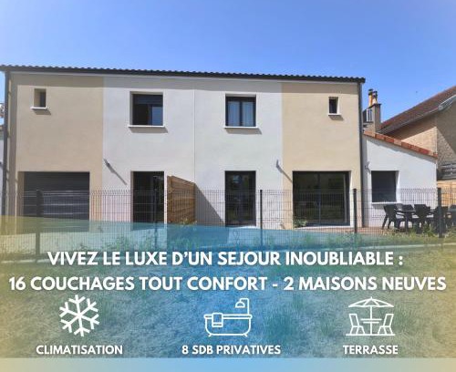 Poitiers Villa | Evasion urbaine, 1 ou 2 villas, 4 à 8 chambres