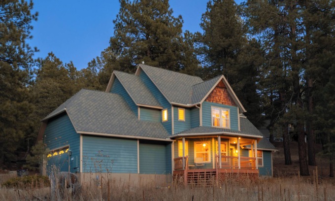 Kachina Village Ski Chalet | Evergreen Chalet - Close to trails on almost 2 acres