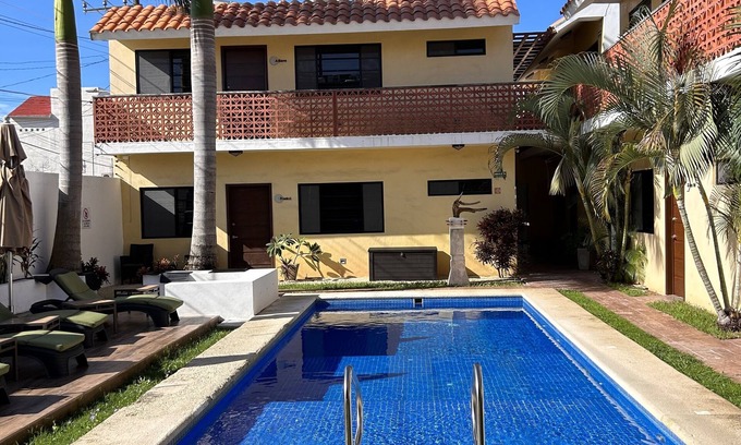 Colonia Andres Villa | Excellent location, pool, quiet,1 block to supermarket, 2 blocks to the ocean.