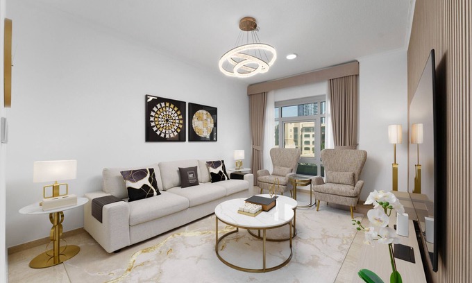 Downtown Dubai Villa | Exclusive Duplex Villa w/Panoramic Terrace Overlooking Burj Khalifa