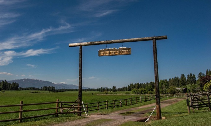 Adams County Cabin | Exclusive Mountain Grandeur!nBack door to the Seven Devils Mountain range