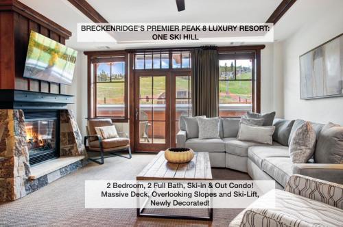 Peak 8 Apartment | Exclusive Slopeside Luxury at Peak 8, Ski In-Ski Out with Hot Tub and Pools