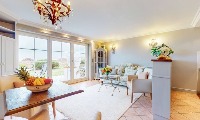 Munkmarsch Apartment | Exclusive vacation apartment with a fantastic view of the mudflats in Munkmarsch.