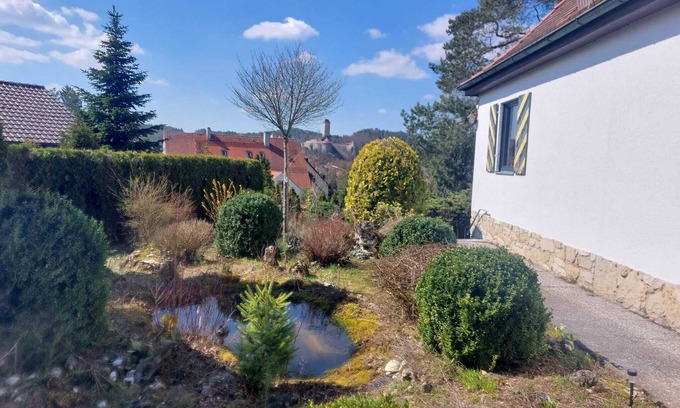 Neuhaus an der Pegnitz House | Exklusive Ferienvilla mit Fasssauna und Hottub