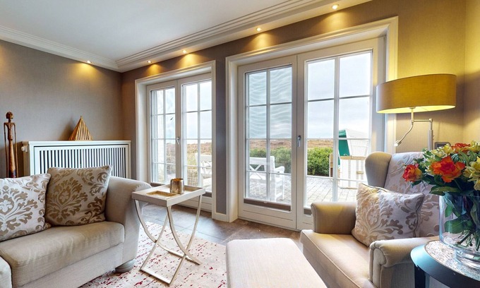 Munkmarsch Apartment | Exklusive Wohnung mit Atemberaubendem Blick auf das Wattenmeer von Munkmarsch