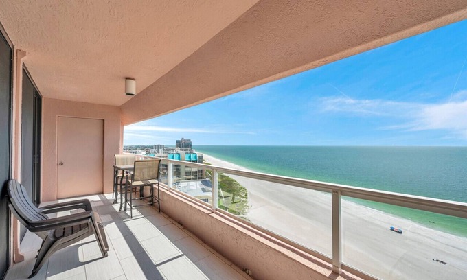 Sand Key Condo | Expansive Views from this 19th Floor Condo