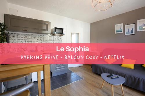 Saint Michel Apartment | expat renting - Le Sophia - Casino Barrière - Parking