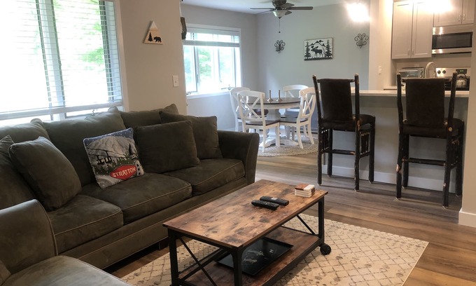Stratton Mountain Condo | Experience Stratton Mountain Resort just steps away