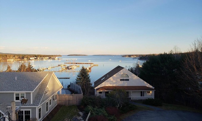 Southwest Harbor House | Explore beautiful Southwest Harbor with amazing harbor views