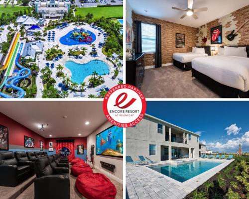 West Kissimmee House | Exquisite Home With Theater, Themed Rooms Near Disney With Waterpark & Resort Access At Encore Resort- 7664Ff
