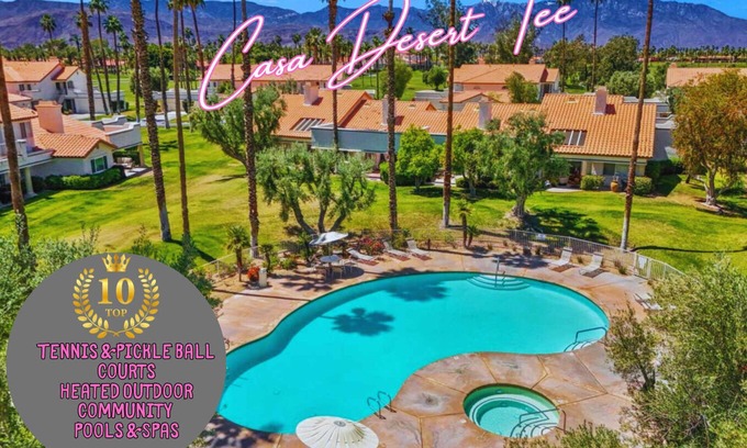 Palm Desert Apartment | Fairway-view 3 Bedroom Condo in Palm Desert