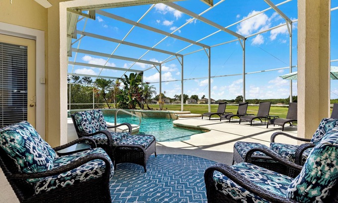 Highlands Reserve Villa | Fairway view villa - pool & spa face south , game room, close Disney & Golf!
