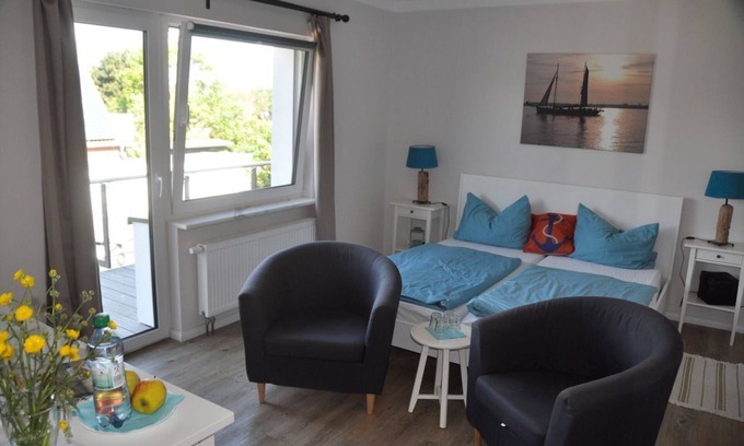 Puttgarden Apartment | Familienzimmer mit Dusche - Zi 2 Fam - Hus Seeblick
