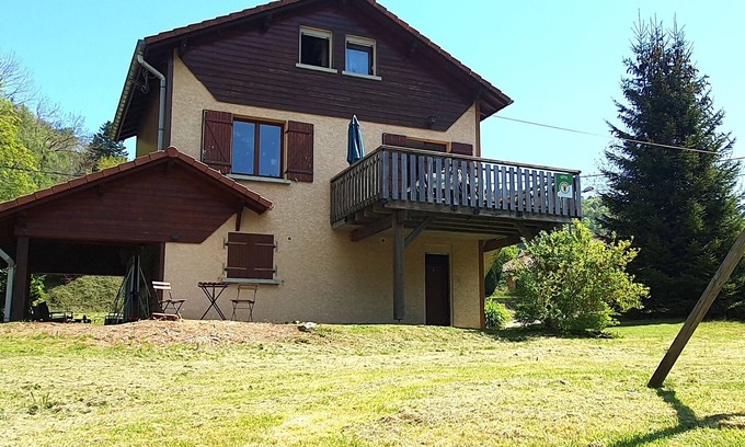 Ventron Cottage | Family chalet Vosges with foosball and pets allowed