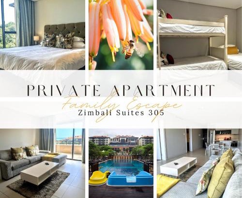 Port Zimbali Apartment | Family Escape, Private Suite, Resort Access