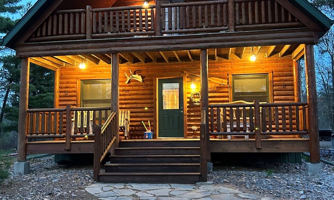 Nekoosa Cabin | Family Friendly Deep Water Getaway - Close to Sand Valley Golf Courses