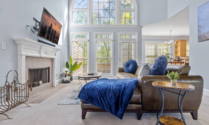 Panthersville House | Family-friendly Ellenwood Home with Parking & Deck