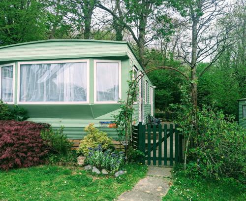 Bryn-crug Ski Chalet | Family-Friendly Woodland Caravan Pool & Bar