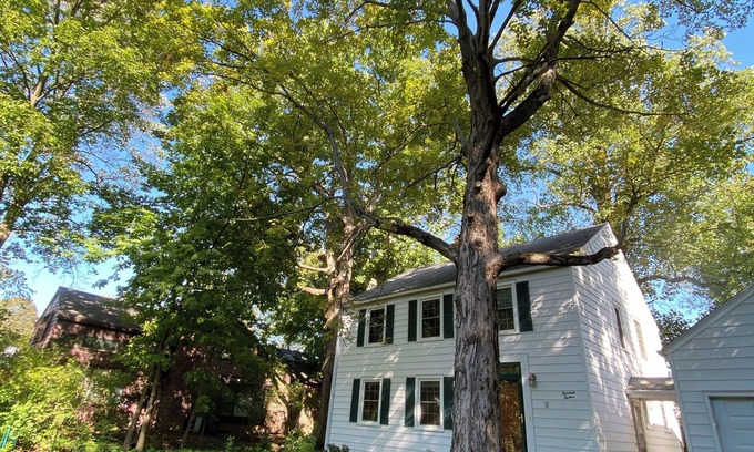Muncie House | Family-friendly home, beautiful fenced-in yard, short walk to Ball State Campus