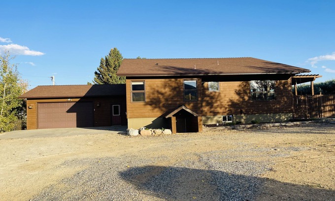 Red Lodge Ski Chalet | Family friendly home south of town, minutes from Ski Hill, WIFI and Hot Tub