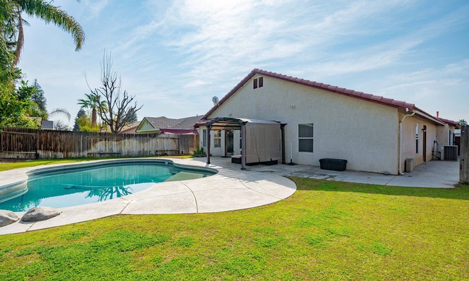 Pumpkin Center House | Family-Friendly Retreat with Non-Heated Pool and Huge Yard