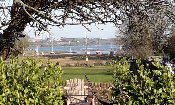 Angle House | Family holiday home with garden sea views in Angle Village 5 minutes from beach