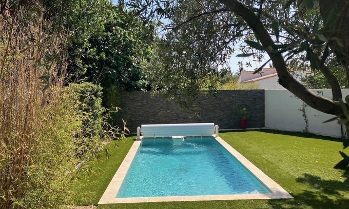 Saint-Jean-de-Vedas House | Family home, saltwater pool, 20 minutes from the beach