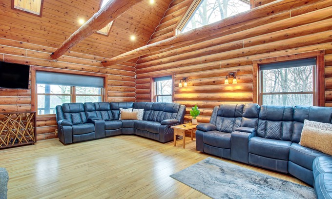 Elkhart Lake House | Family Home w/Indoor Pool ~ 2 Mi to Elkhart Lake!