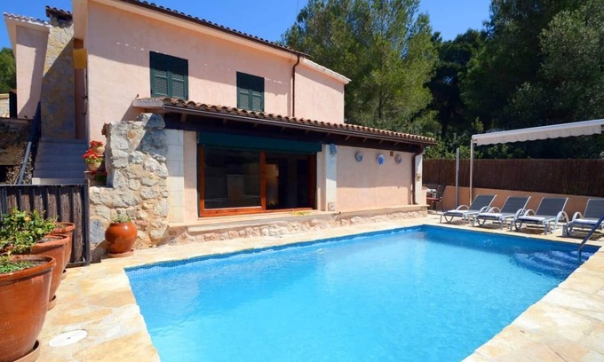 Mal Pas-Bon Aire Ski Chalet | Family house with heated pool 2 'from the beach.