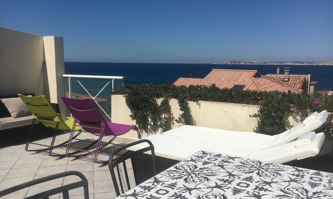 Montredon House | Family house with exceptional sea view