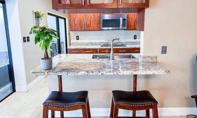 Cutler Bay Villa | Family Oasis - Heated Salt Pool & Pool Table - Close to Keys and Beach