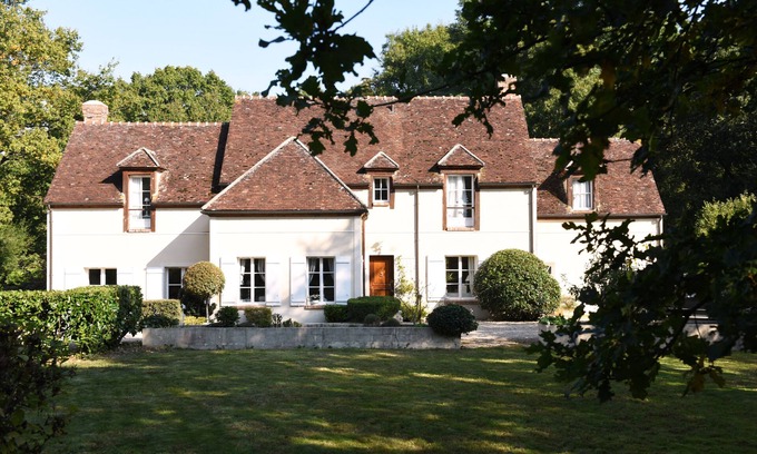 Chailly-en-Brie House | Family Reception House Heated Pool