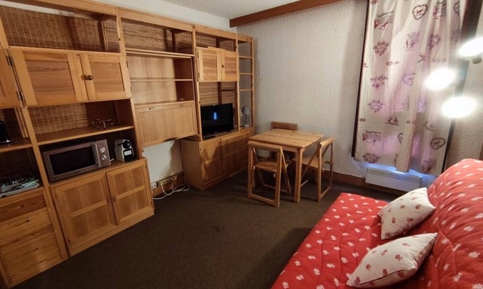 Isola Apartment | Family studio near slopes, 4 pers, Le Front de Neige