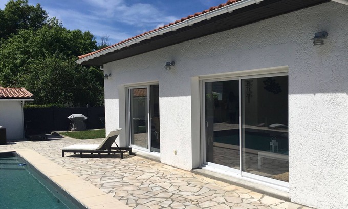 Le Porge House | Family villa swimming pool-Ocean & Arcachon bay