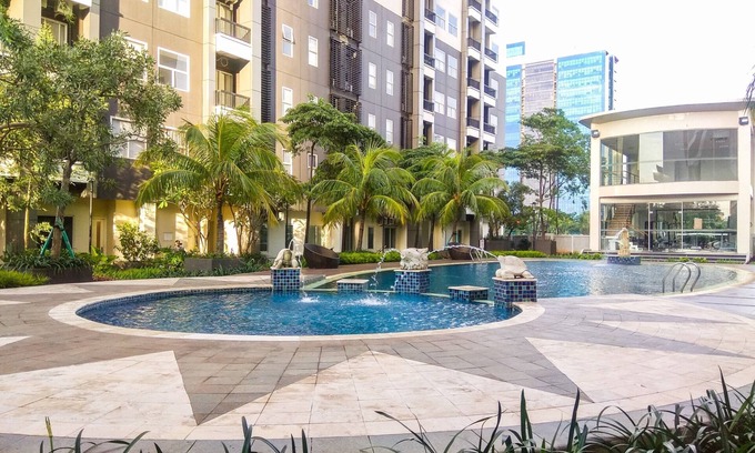 Pinang Apartment | Fancy and Nice 1BR Apartment at Silkwood Residence