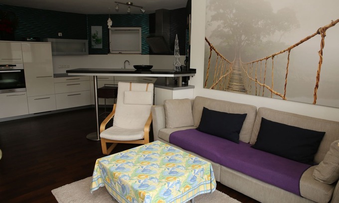 Bad Wildungen Apartment | Fantastic apartment with terrace, large garden and wonderful view