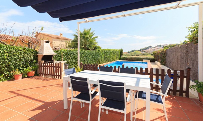 Creixell House | Fantastic house with sea view and private swimming pool