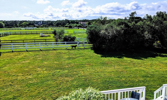 East Quogue Villa | Farm reserve sunset views