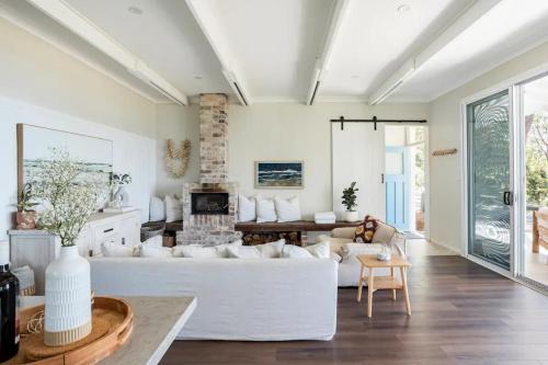 Saddleback Mountain House | Farm Retreat with Ocean Views, Fireplace & Bath