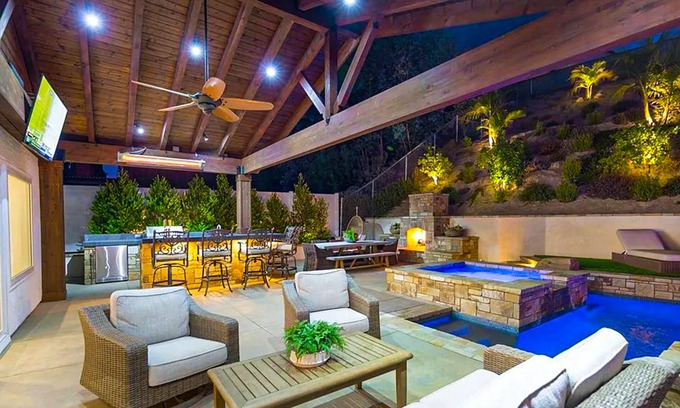 Mission Viejo House | Farmhouse Chic - Pool, Hot Tub, & Outdoor Kitchen